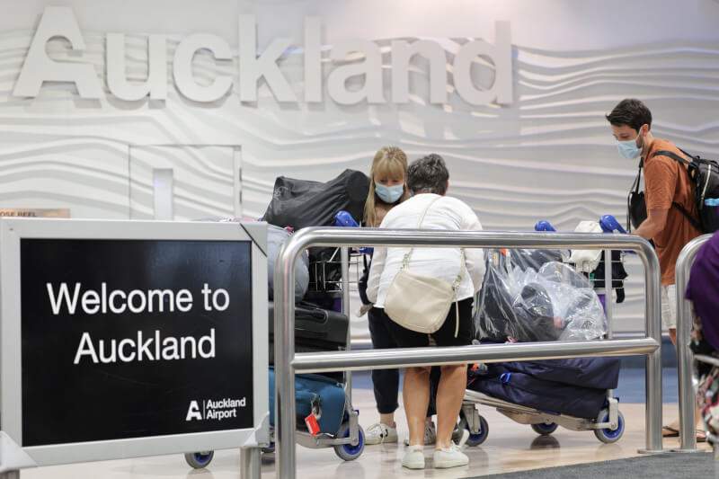 紐西蘭經過2年多鎖國，7月31日起全面開放邊境。圖為奧克蘭國際機場。（圖取自facebook.com/AucklandAirport）