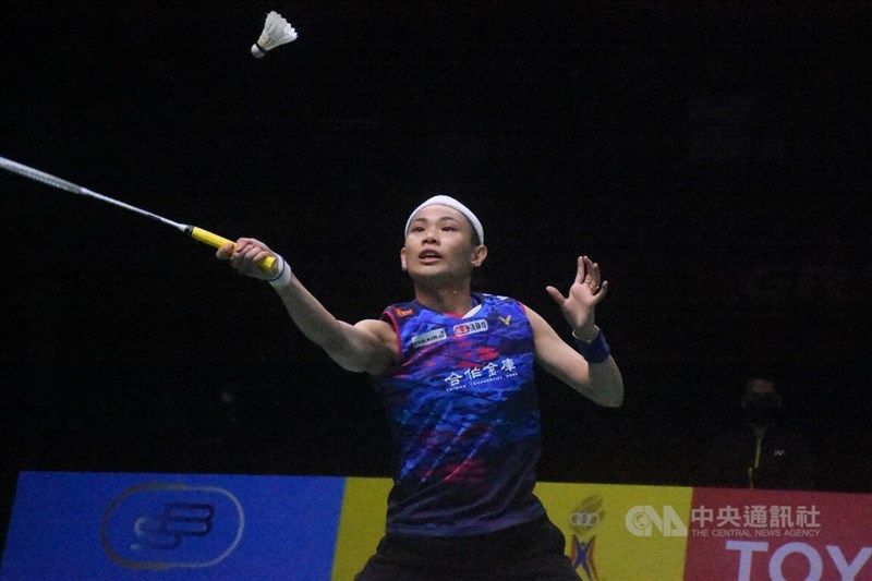 戴资颖（图）22日在泰国羽球公开赛击败中国女将陈雨菲，本季首冠到手。（中央社档案照片）