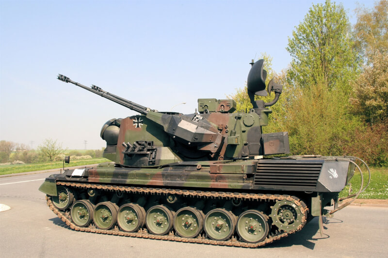 德國7月將向烏克蘭運出首批15輛獵豹防空戰車。圖為同型車。（圖取自維基共享資源；作者Hans-Hermann Bühling，CC BY-SA 2.0 de）