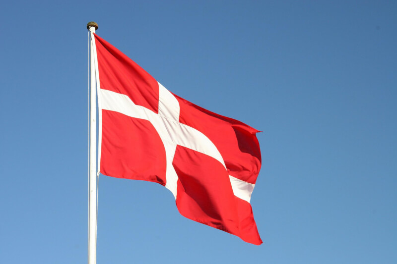 圖為丹麥國旗。（圖取自Pixabay圖庫）