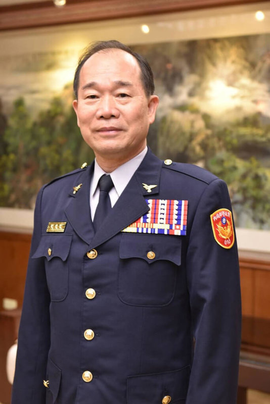 警政署2日發布新聞稿表示,桃園市警察局長陳國進(圖)將於7日退休,並將由警政署警政委員許錫榮陞任。(警政署提供)中央社記者黃麗芸傳真 111年6月2日