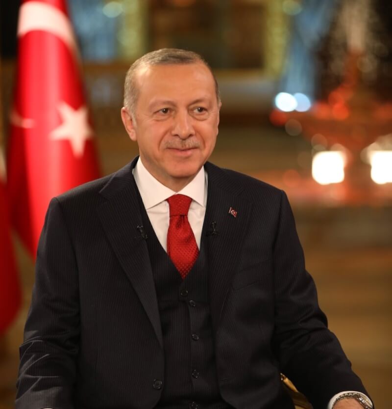 土耳其總統艾爾段9日表示，他將角逐明年的總統選舉。（圖取自twitter.com/rt_erdogan）