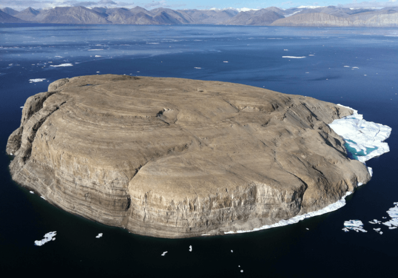 加拿大與丹麥為了北極圈一座無人居住的漢斯島吵了數十年。（圖取自維基共享資源，作者Toubletap，CC BY-SA 3.0）