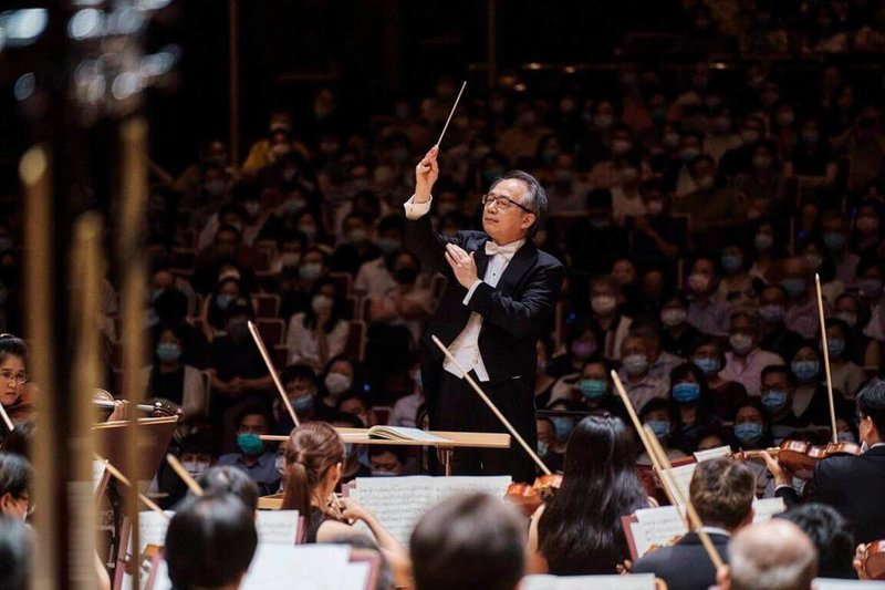 NSO國家交響樂團榮譽指揮呂紹嘉將與樂團合作音樂會,演出布魯克納「第五號交響曲」。(NSO國家交響樂團提供) 中央社記者趙靜瑜傳真 111年6月27日