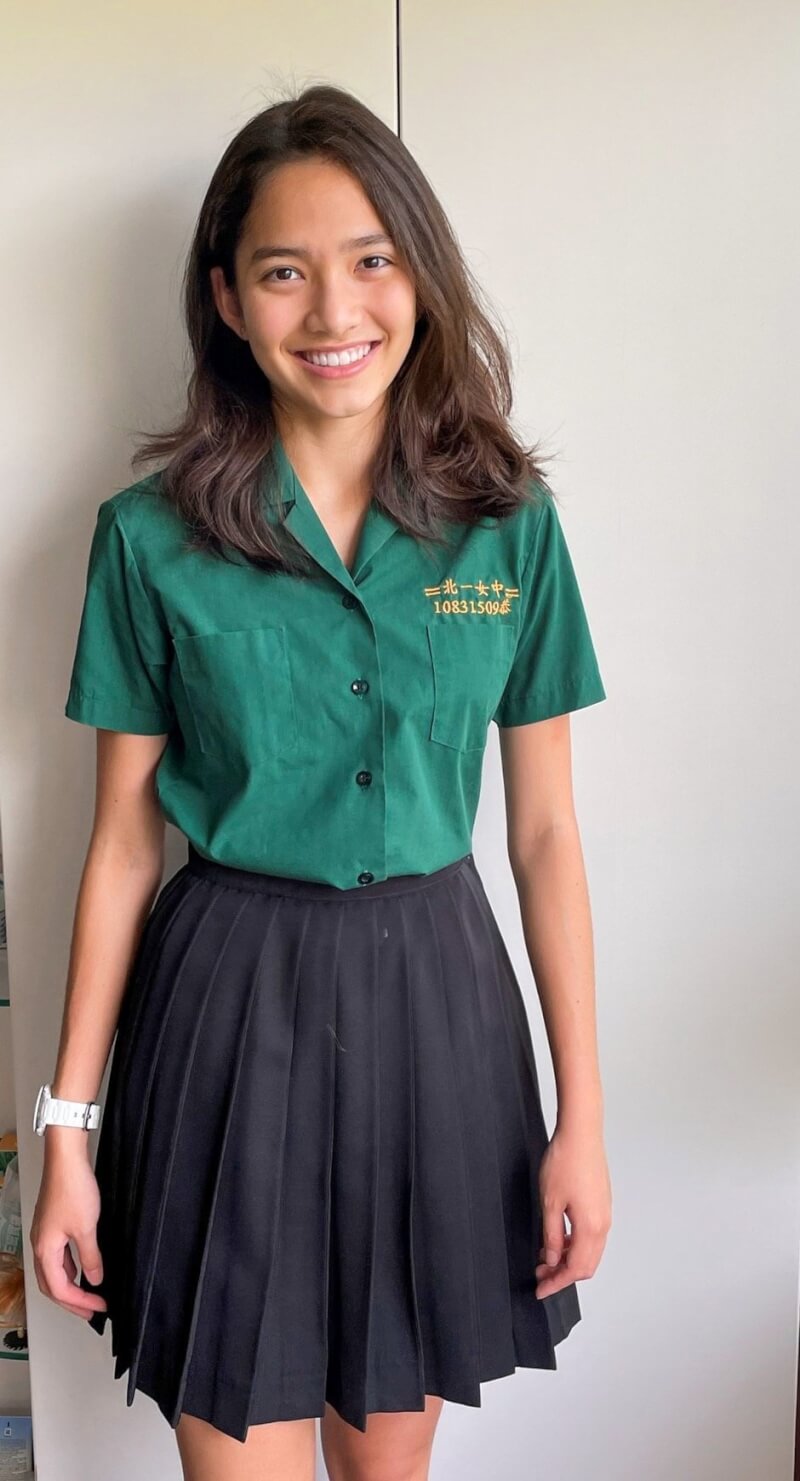 北一女中應屆畢業生紐瑩姗不曾補習,卻得到美國耶魯大學等12所頂尖大學的入學許可。(圖取自王蘭芬臉書facebook.com)