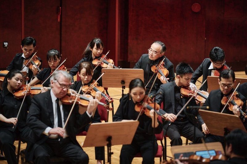 台北大師星秀音樂節TMAF(Taipei Music Academic Festival)在課程設計上,會由音樂家與學子一起經歷獨奏、室內樂、大師班、樂團模擬甄選、樂團排練,最後同台演出。(台北大師星秀音樂節TMAF提供)中央社記者趙靜瑜傳真 111年6月30日