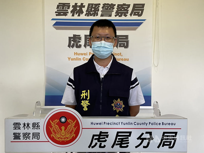 雲林縣虎尾警分局偵查隊副隊長蔡岡宏(圖)4日表示,金姓男子近日尋找未上鎖、鑰匙未拔的臨停車輛行竊,虎尾警分局2日拘提到案;檢方認有反覆實施之虞向雲林地院聲請羈押獲准。中央社記者姜宜菁攝 111年7月4日
