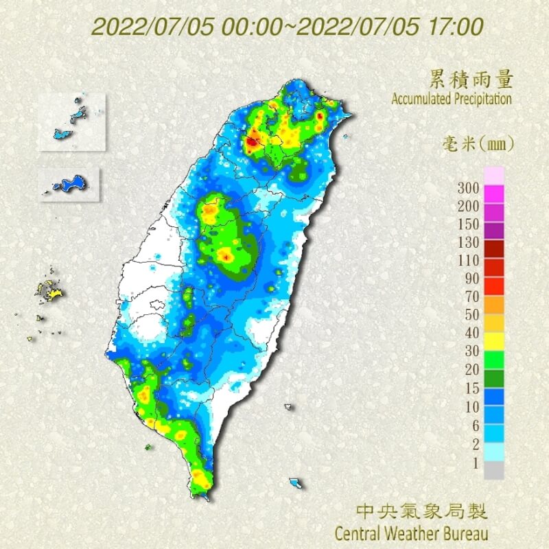 (圖取自中央氣象局網頁cwb.gov.tw)