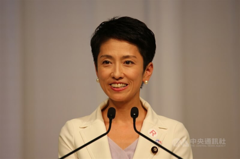 台裔日籍參議員蓮舫。(中央社檔案照片)