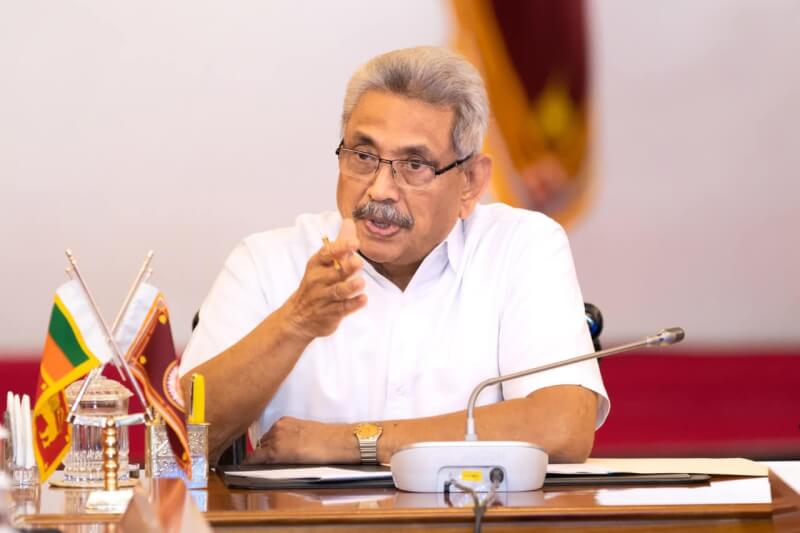 斯里蘭卡政府消息人士告訴路透社，總統拉賈帕克薩預計前往新加坡。（圖取自facebook.com/gotabayar）