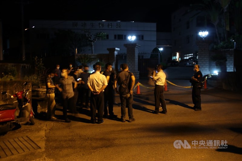 圖為第二案發現場。中央社記者蕭博陽南投縣攝111年7月15日