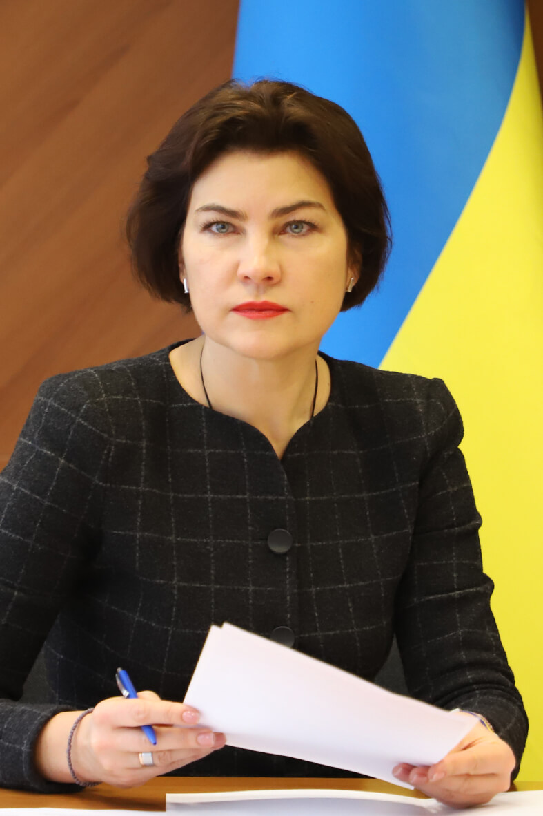 烏克蘭檢察總長維涅迪克托瓦18日傳出遭到開除。（圖取自維基共享資源網頁；作者Ksenia Svyatovets ，CC BY-SA 4.0）
