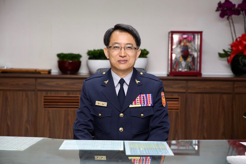 警政署20日公布,台南市警察局副局長張樹德將調任基隆市警察局長,其遺缺由新北市警察局主任祕書劉鴻烈(圖)接任。(警政署提供)中央社記者黃麗芸傳真 111年7月20日