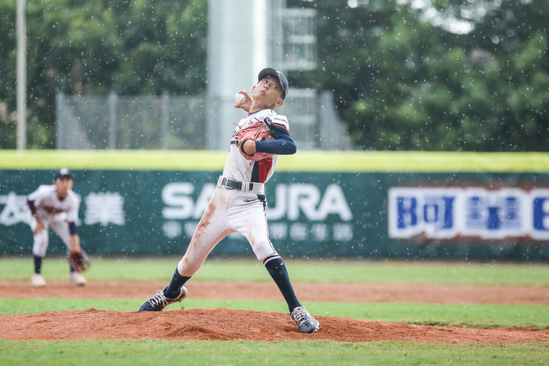 U12世界盃棒球賽30日韓國隊與捷克隊比賽,韓國隊中繼投手李株赫3局5K、好投壓制,率隊以14比0、5局拿下首勝。(中華民國棒球協會提供)中央社記者謝靜雯傳真 111年7月30日