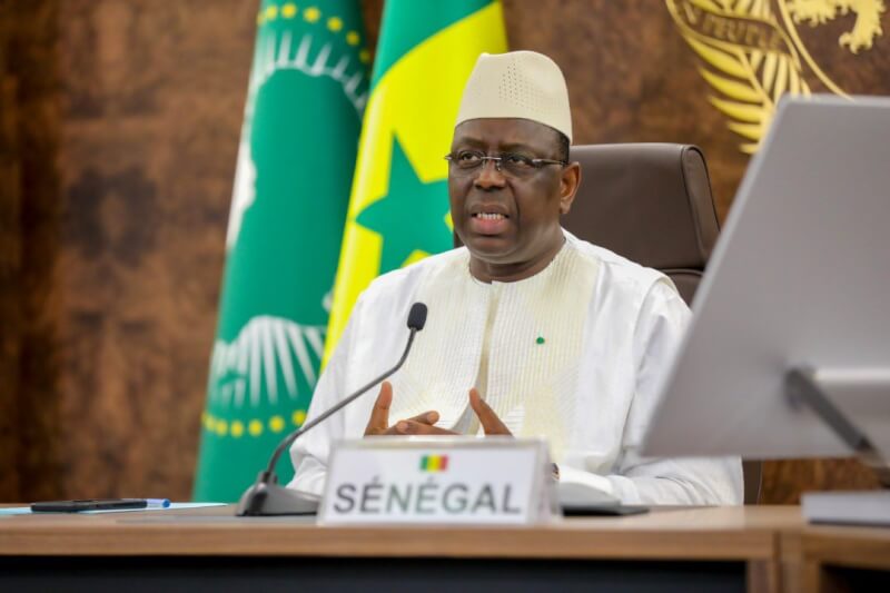 圖為塞內加爾總統薩爾。（圖取自twitter.com/Macky_Sall）