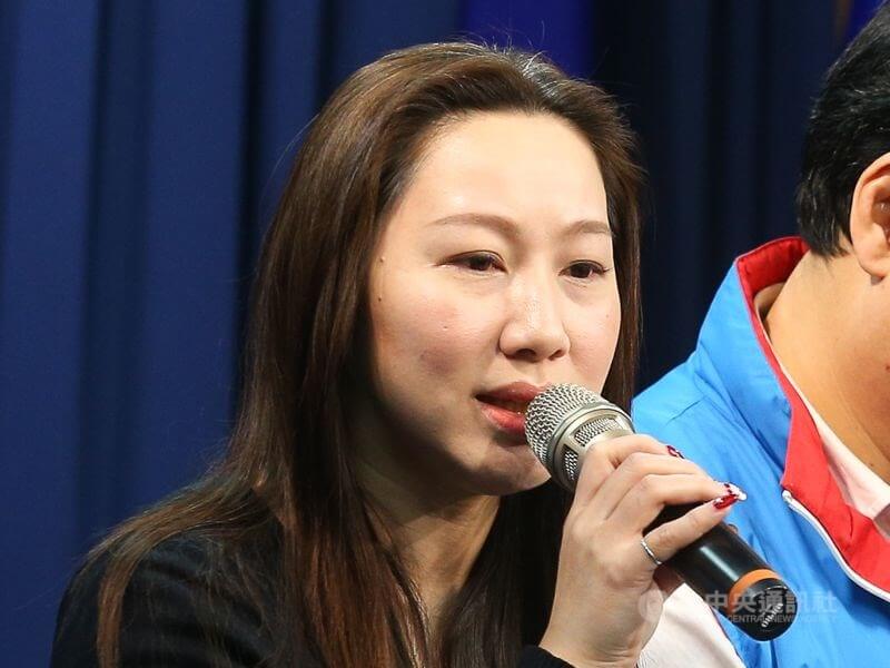 台北市議員參選人林杏兒遭媒體爆料在銘傳大學的碩士論文涉嫌抄襲。（中央社檔案照片）