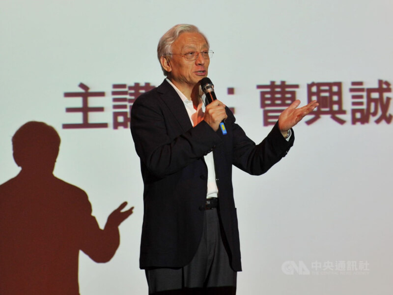 聯電榮譽董事長曹興誠5日宣布，捐出新台幣30億元，加強國防。（中央社檔案照片）
