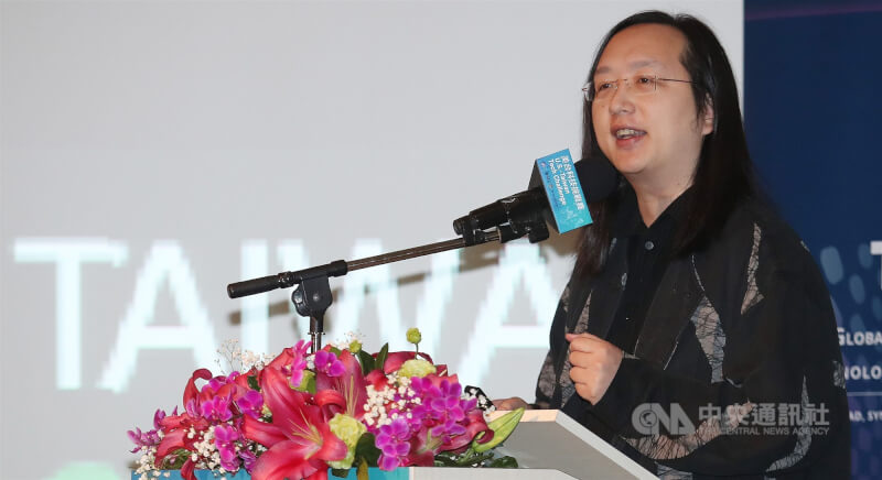 數位發展部將於8月27日掛牌，行政院政務委員唐鳳接任首任部長。（中央社檔案照片）