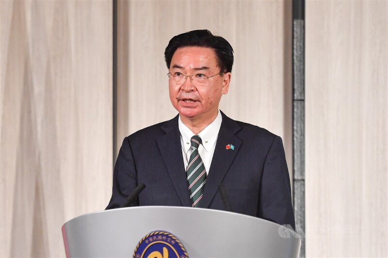 外交部長吳釗燮9日將親上火線，召開「我國針對中國軍事挑釁的回應」國際記者會。（中央社檔案照片）