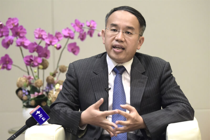 香港財經事務及庫務局局長許正宇申報分別在新加坡和澳洲持有房產。（中新社）