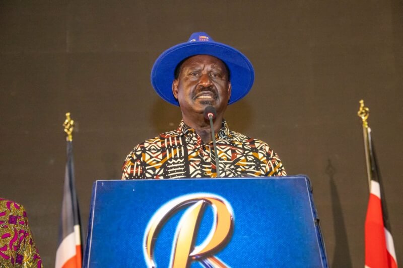 肯亞落選反對派領袖歐丁嘉22日宣布，已向最高法院提交線上請願書，挑戰9日總統大選的爭議性結果。（圖取自facebook.com/RailaOdingaKE）