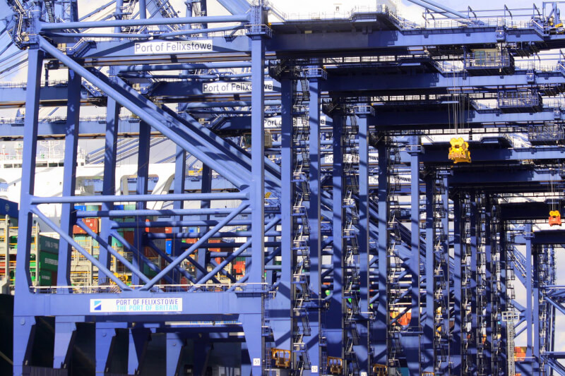 受到薪資糾紛影響，英國最大貨櫃港費利克斯托的近2000名工人20起展開為期8天的罷工。（圖取自Pixabay圖庫）