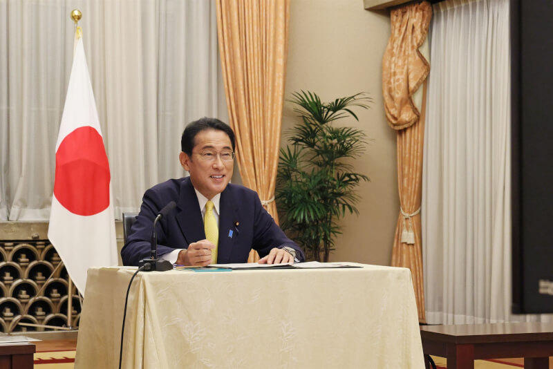 東京非洲發展國際會議27日開幕，預料日本首相岸田文雄將在開幕視訊演說宣布總額達300億美元規模的經濟援助。（圖取自facebook.com/Japan.PMO）
