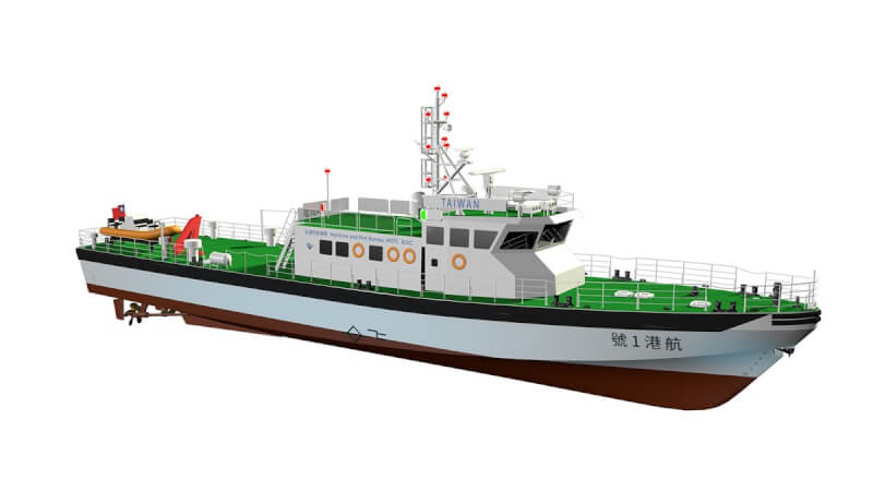 把關風場航道安全 首艘監控船舶航港1號開工 | 生活 | 中央社 CNA