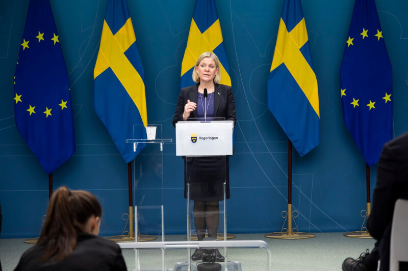 瑞典總理安德森就職至今僅9個月，目前獲有選民高度支持。（圖取自facebook.com/magdalenaeandersson）