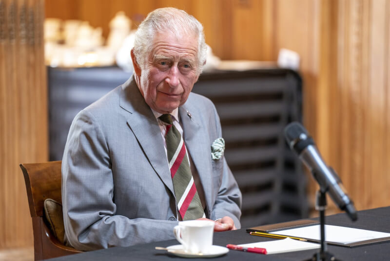 查爾斯三世將在台灣時間10日凌晨1時發表全國演說。(圖取自twitter.com/ClarenceHouse)