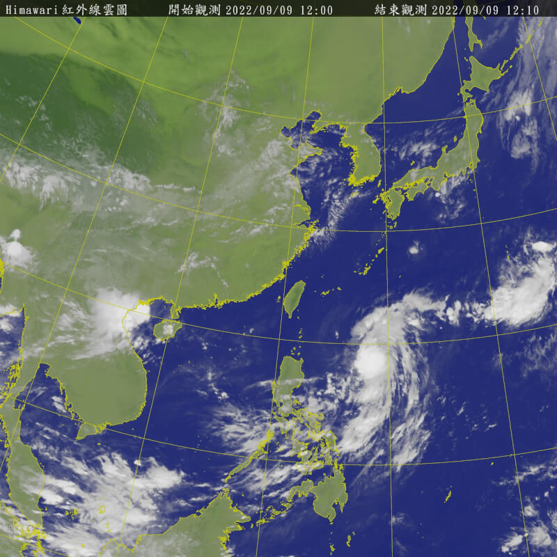 (圖取自中央氣象局網頁cwb.gov.tw)