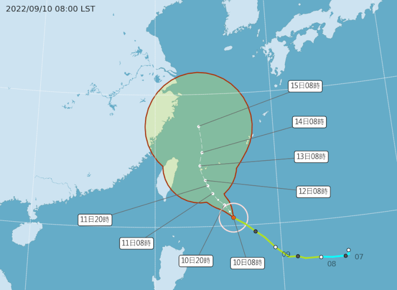 （圖取自中央氣象局網頁cwb.gov.tw）