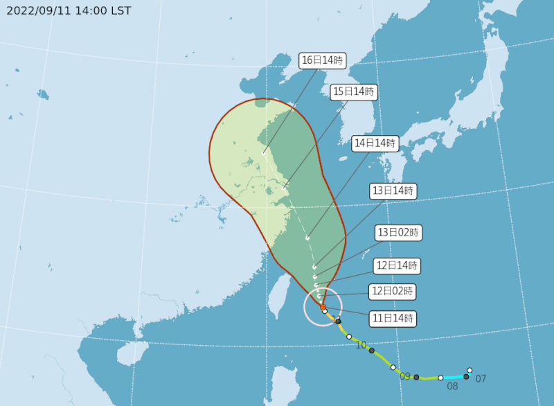 （圖取自中央氣象局網頁cwb.gov.tw）