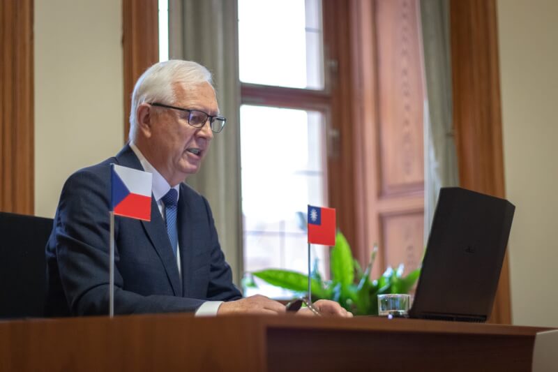 捷克參議院主席德拉霍斯（圖）訪問團應台灣邀請，18日至23日將訪台一週。（圖取自facebook.com/drahosjiri）
