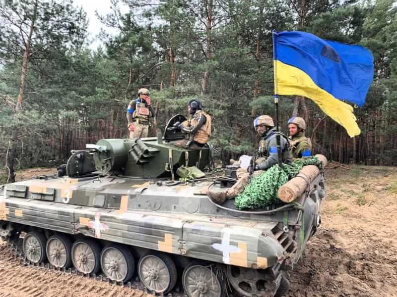 基輔當局19日表示，烏克蘭軍隊已渡過奧斯科爾河控制東岸，準備對東部頓巴斯地區的俄羅斯占領軍發動攻擊。圖為烏克蘭前線士兵。（圖取自facebook.com/GeneralStaff.ua）