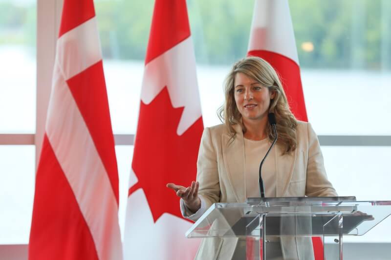 加拿大外交部長趙美蘭9日表示，中國在國際舞台日益具有破壞性，加拿大反對威脅台海現狀的片面行動。（圖取自facebook.com/melanie.joly.965）