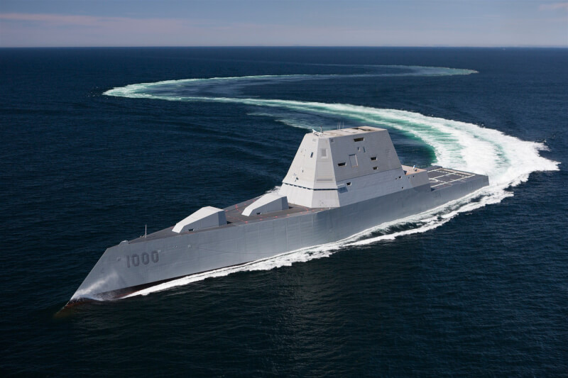 CNN報導，美國海軍最先進水面戰艦「宋瓦特號」驅逐艦正在西太平洋執行任務。（圖取自twitter.com/INDOPACOM）