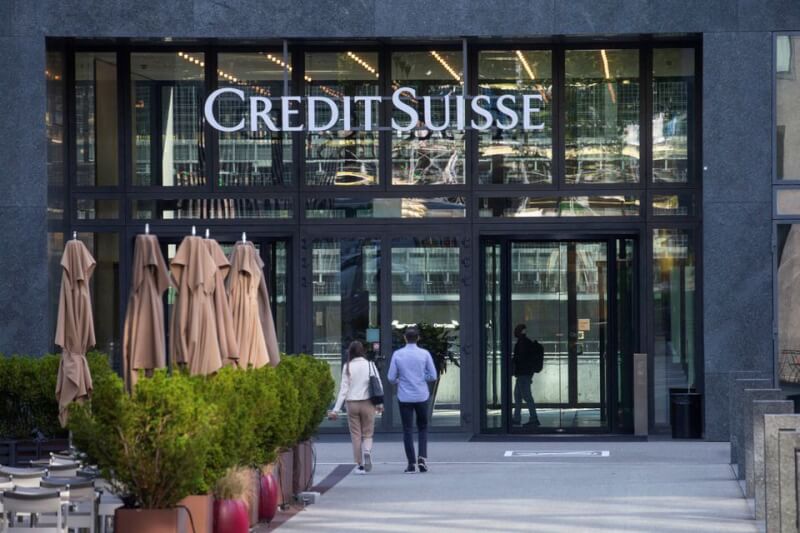 市場盛傳外商瑞士信貸集團恐面臨財務危機，瑞信3日澄清非事實。（路透社）