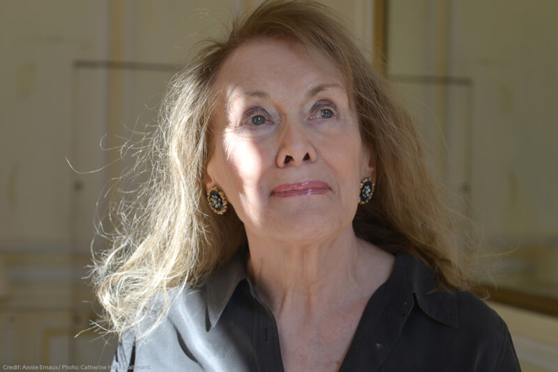 2022年諾貝爾文學獎6日揭曉，由法國作家安妮．艾諾獲殊榮。（圖取自twitter.com/NobelPrize）