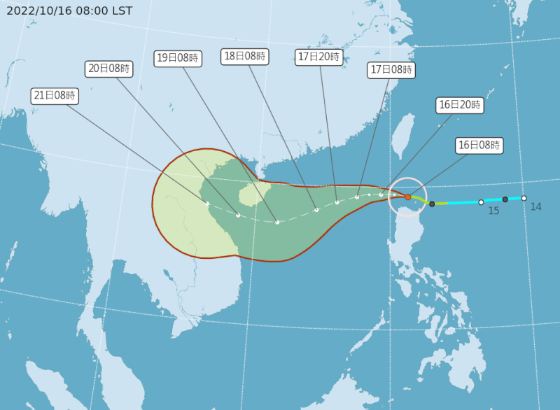 （圖取自中央氣象局網頁cwb.gov.tw）