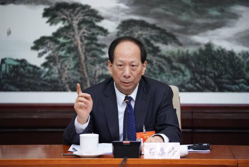 據報導，首度躋身中共政治局的中國社會科學院院長石泰峰將擔任中共中央統戰部部長。（中新社）