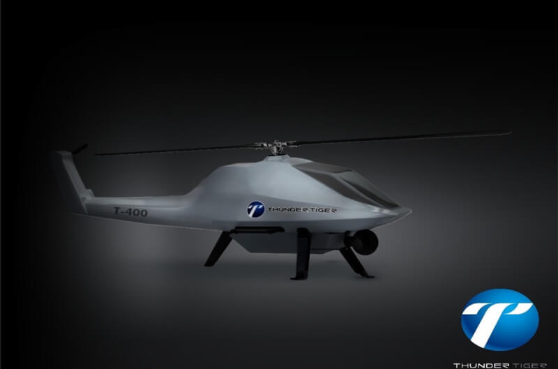 雷虎科技31日宣布，所屬尖端長程無人直升機業正式通過經濟部「軍民通用無人機能量籌件計畫」審議。（雷虎科技提供）中央社記者潘智義傳真 111年10月31日