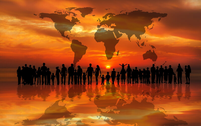 聯合國估計，到11月中旬，全球人口將達到80億，並將繼續增加。（圖取自Pixabay圖庫）