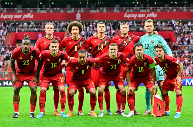 比利時男子國家足球隊因身穿紅色球衣而有「紅魔鬼」之稱。（圖取自facebook.com/BelgianRedDevils）