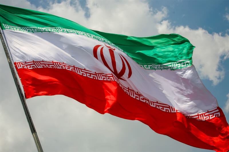 圖為伊朗國旗。（圖取自Unsplash圖庫）