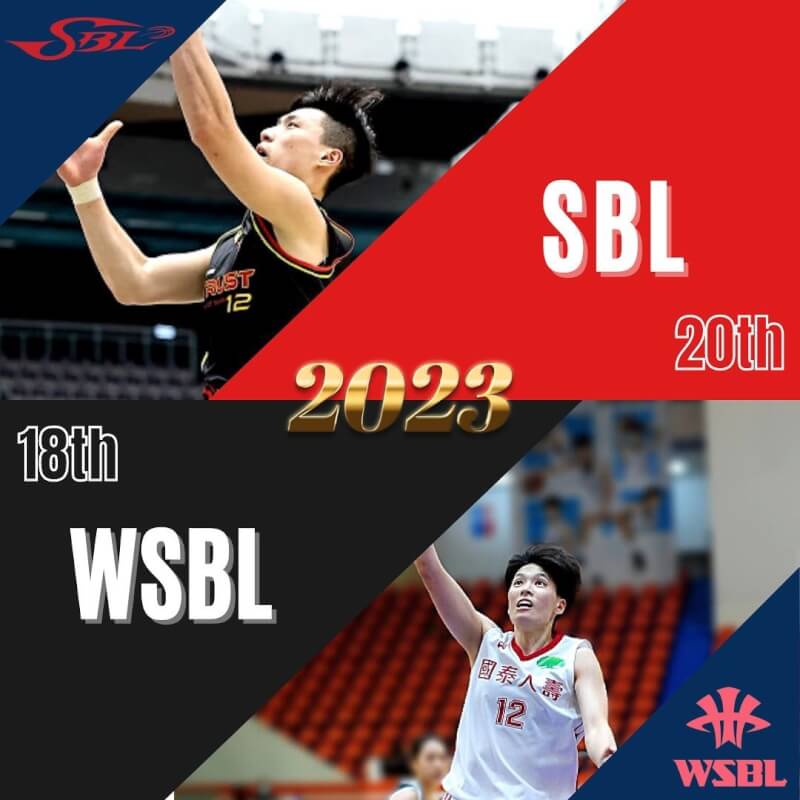 第20屆SBL暨第18屆WSBL賽事將於2023年1月7日開打，參賽職隊員名單11月28日出爐。（圖取自facebook.com/CTBAofficial）