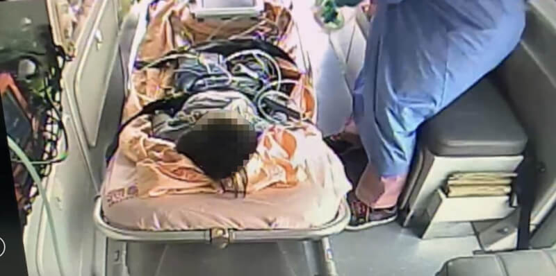 彰化縣北斗鎮發生兒虐案件，一名3歲男童去年11月27日疑被母親同居男友持藤條等器具毆打成傷昏迷，緊急送往彰化基督教兒童醫院急救。（民眾提供）