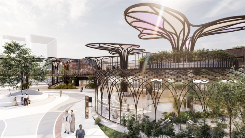 台東縣「UNICA舊站特區」概念設計在2022英國倫敦設計大獎「Landscape Design-International」類別中脫穎而出，為這獎項7組得獎作品中唯一奪得金獎的設計作品。（台東縣政府提供）中央社記者盧太城台東傳真 111年12月1日