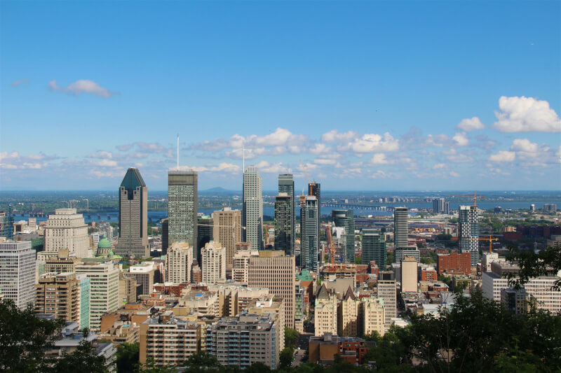 外交部將在加拿大增設駐蒙特婁辦事處。圖為蒙特婁市景。（圖取自Unsplash圖庫）