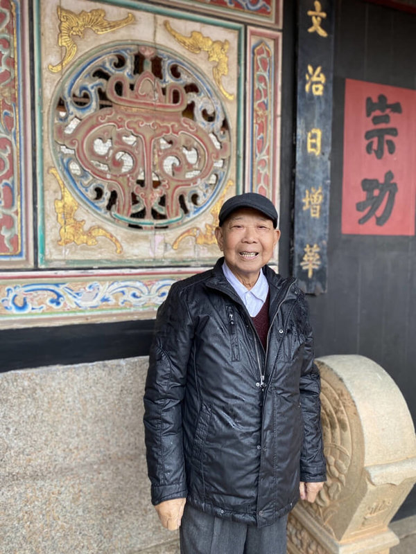 文化部公告「重要文化資產保存技術保存者」名單,圖為本次入選的土水修造技術保存者李清海。(文化部提供)中央社記者邱祖胤傳真 111年12月22日